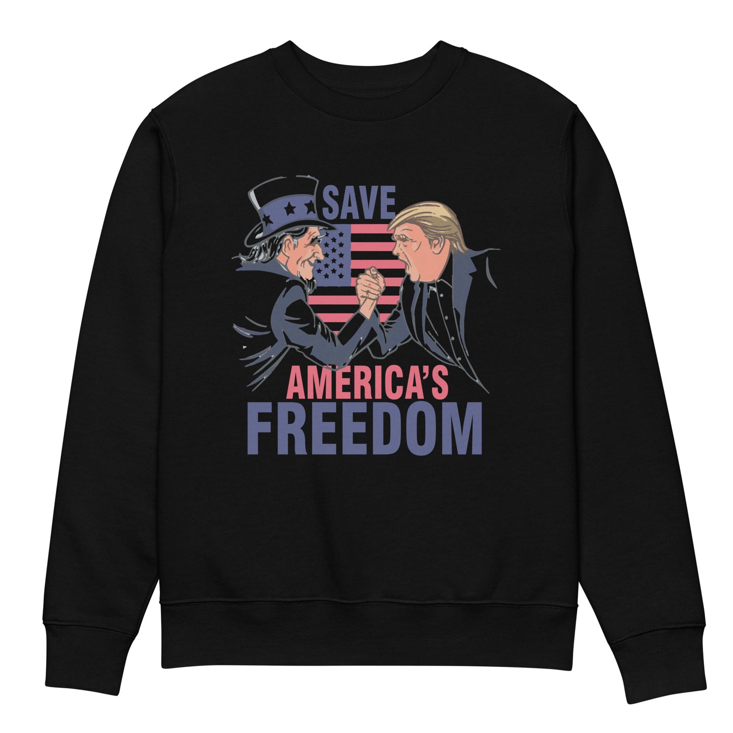 Uncle Sam Handshake Sweatshirt