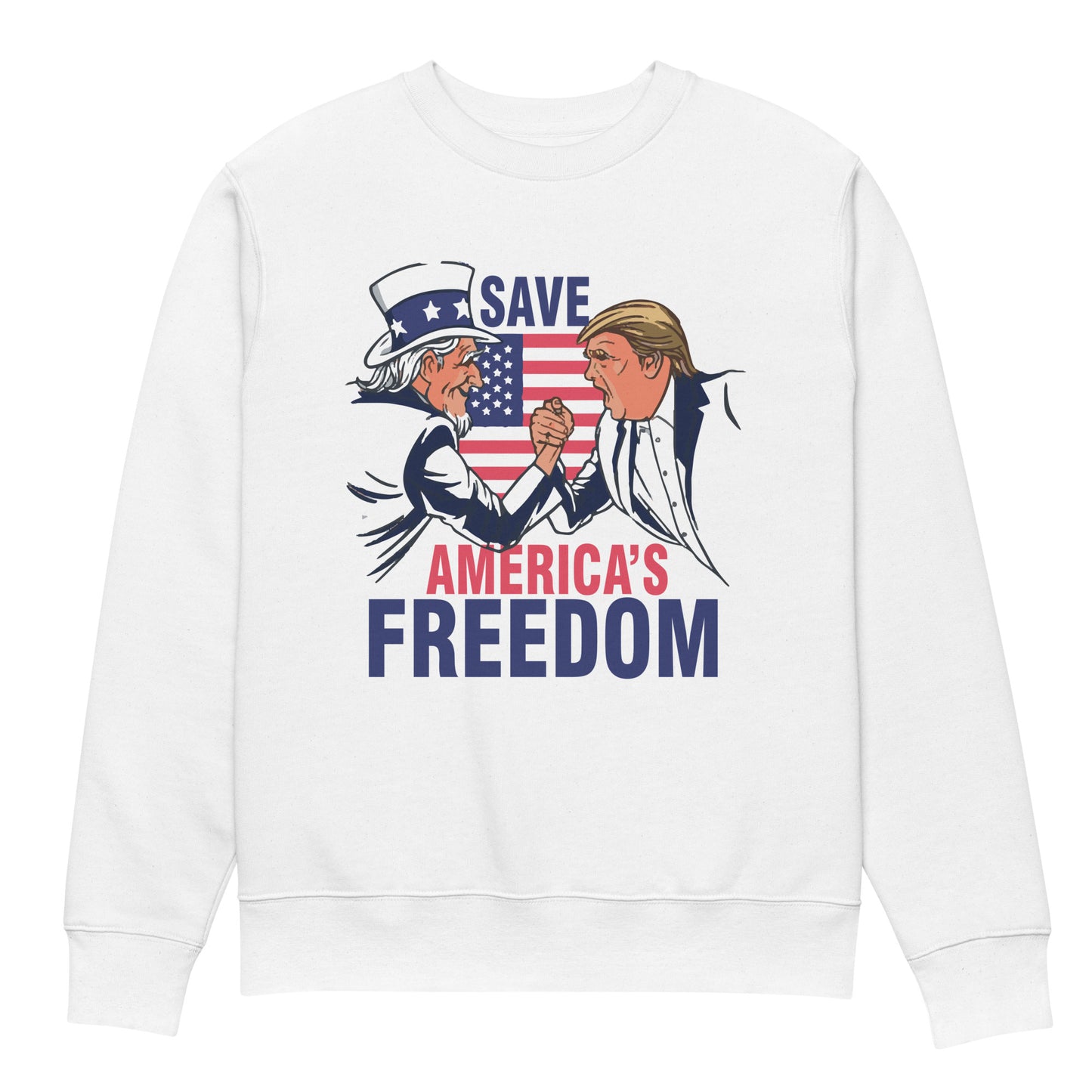 Uncle Sam Handshake Sweatshirt